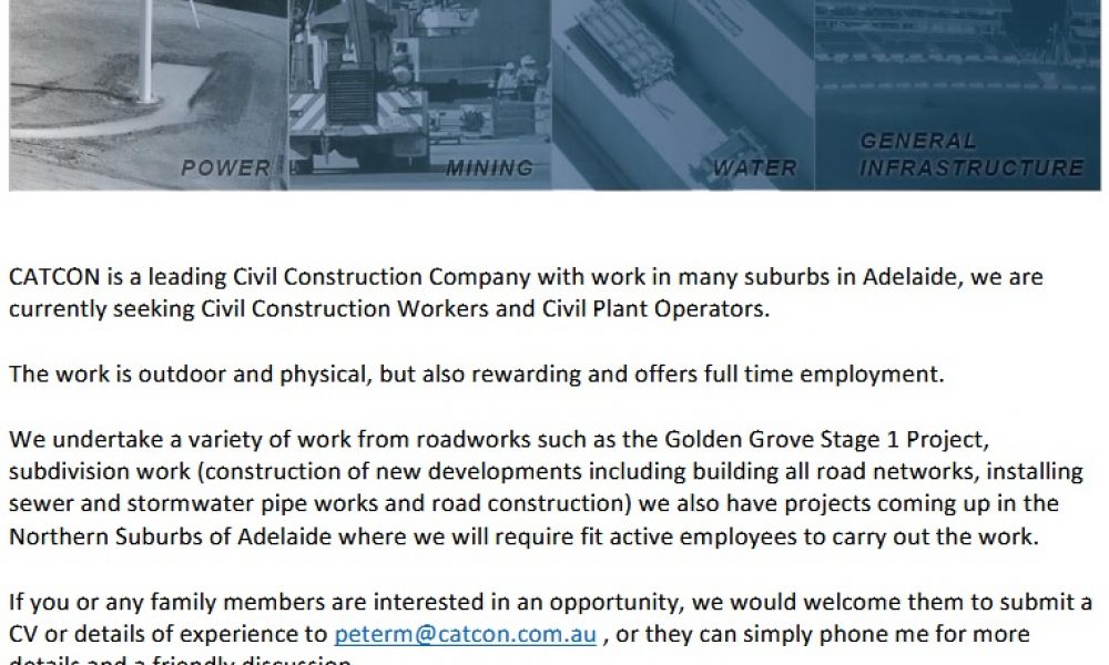 Civil Construction Jobs