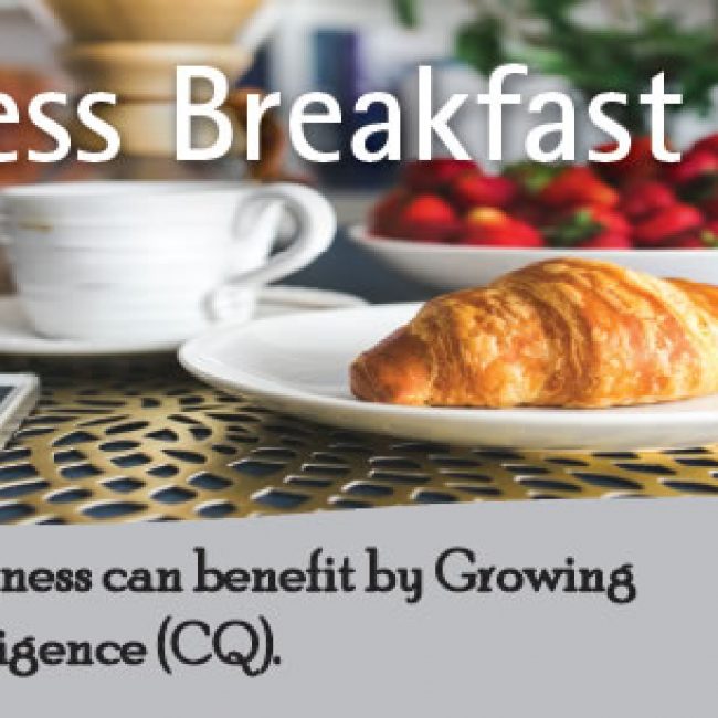 Business Breakfast Event