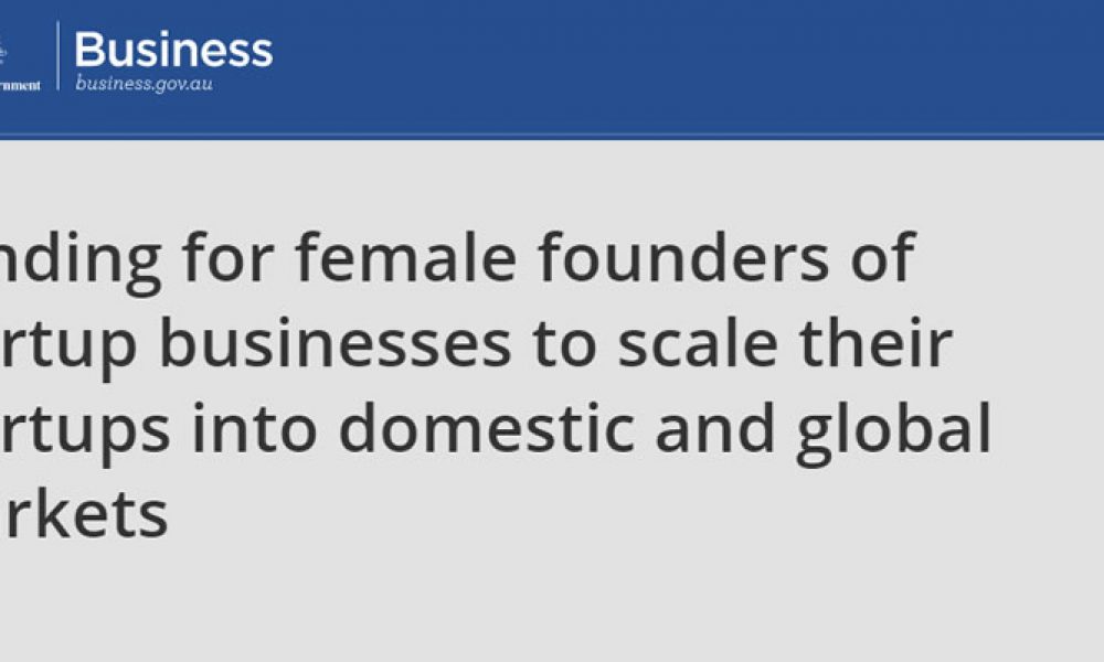 Funding for female founders
