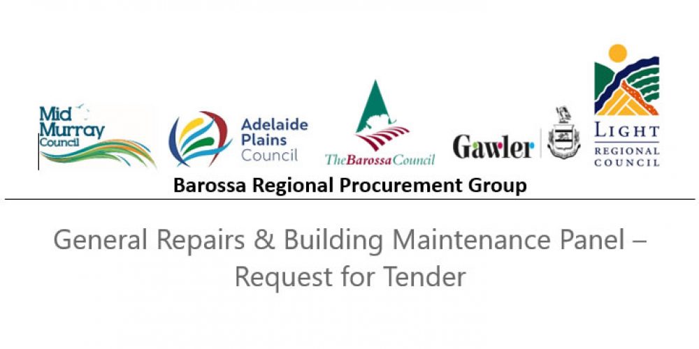 General Repairs & Building Maintenance Panel – Request for Tender