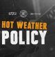 Hot Weather Policy – Live at the Exchange
