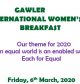 Gawler International Woman’s Day Breakfast