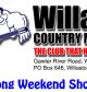 Willaston Country Music Club October Long Weekend