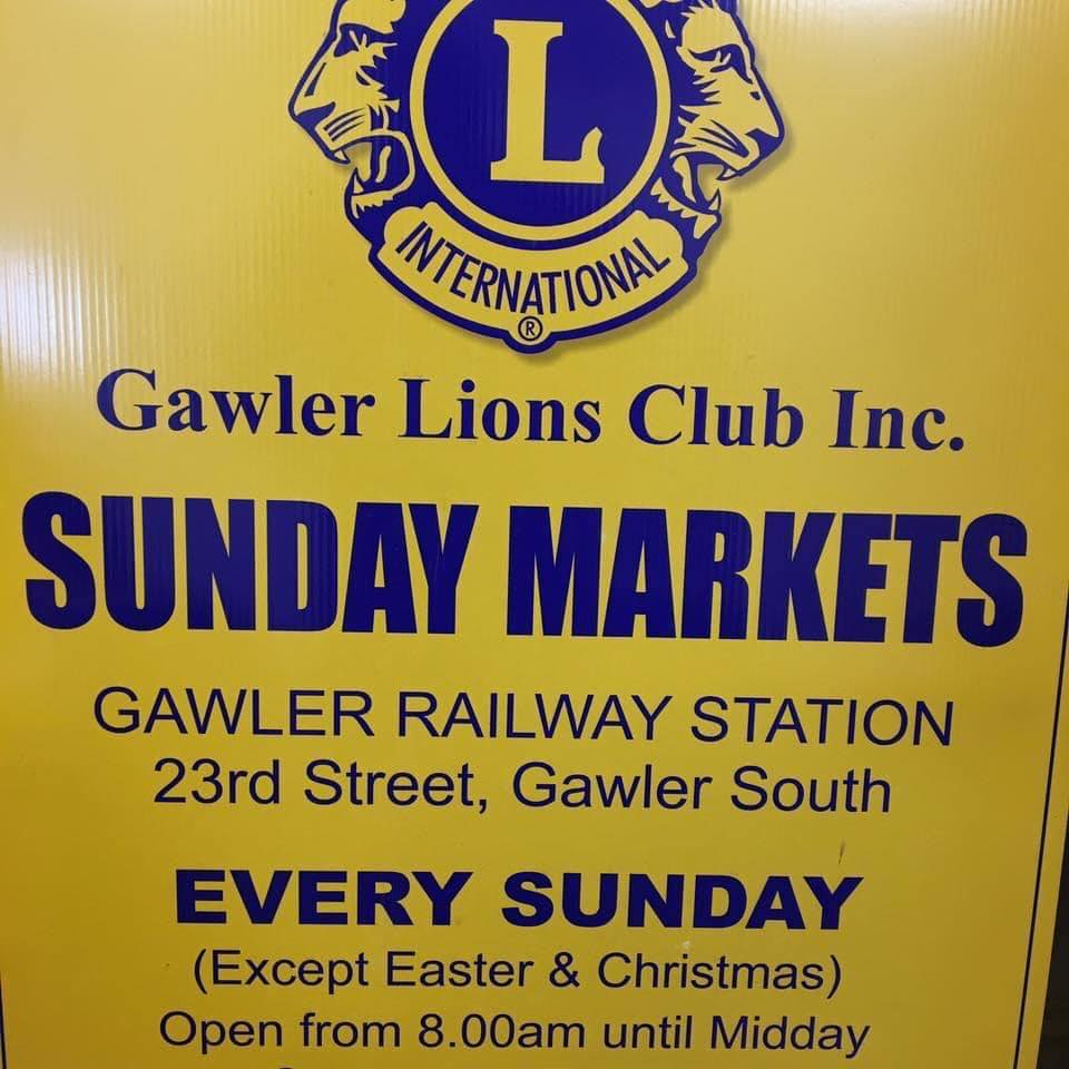 Gawler Lions Club Sunday Market Gawler Business Development Group